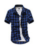 Casual Mens Classic Plaid Shirt