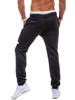 Casual Pocket Drawstring Letters Printed Men's Casual Pant