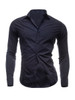 Casual Men's Fashion Plain Multicolor Shirt