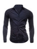 Casual Men's Fashion Plain Multicolor Shirt