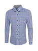 Casual Men's Assorted Colorsplaid Small Lapel Shirt
