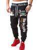 Casual Drawstring Letters Mid-Rise Men's Casual Pant