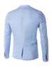 Casual Formal Notch Lapel Single Button Plain Men Blazer