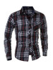 Casual Classic Plaid Mens Shirt