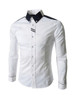 Casual Men's Decorative Small Lapel Shirt