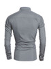 Casual Band Collar Men's Shirt