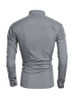 Casual Band Collar Men's Shirt