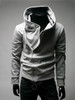 Casual Solid-Color Casual Zips Men Hoodie