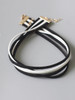 Casual Striped Layered Choker Necklace