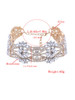 Casual High-Quality Flower Modeling Rhinestone Choker Casual High-Quality Flower Modeling Rhinestone Choker