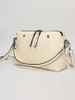 Casual Rivet Trim Basic Crossbody Bag