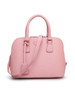 Casual Pink Pu Shell Bag