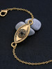 Casual Eye Shape Metal Bracelet Casual Eye Shape Metal Bracelet