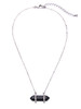 Casual Black Stone Pendant Necklace