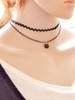 Casual Wave Layered Choker Necklace