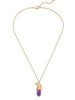 Casual Elephant Pendant Crystal Necklace