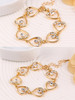 Casual Simple Style Heart-Shaped Rhinestone Bracelet Casual Simple Style Heart-Shaped Rhinestone Bracelet