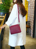 Casual Plain Quilted Two Ways Crossbody Bag