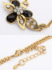 Casual Floral Acrylic Pendant Necklace