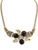 Casual Floral Acrylic Pendant Necklace