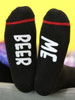 Casual Beer Me Color Block Awesome Short Sock