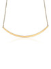 Casual Gold Plated Chain Simple Pendant Necklace