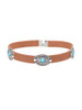 Casual Antique Silver Turquoise Geometric Choker Necklace