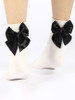 Casual Bowknot Cotton Stockings
