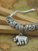 Casual Elephant Pendant Beads Bracelet