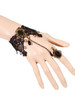 Casual Wide Lace Charm Bracelet With Ring