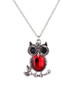 Casual Owl Pendant Necklace