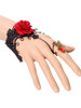 Casual Vintage Rose Bracelet With Ring