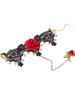 Casual Vintage Rose Bracelet With Ring