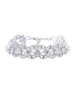Casual Alloy Rhinestone Hollow Out Choker Necklace