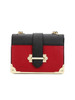 Casual Gold Trim Crossbody Bag