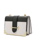 Casual Gold Trim Crossbody Bag