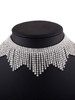 Casual High-Quality Tassels Rhinestone Choker Necklace Casual High-Quality Tassels Rhinestone Choker Necklace