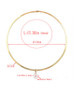 Casual Punk Faux Pearl Pendant Necklace