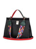 Casual Colorful Ribbon Two Ways Shoulder Bag