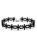 Casual Snow Hollow Out Choker Necklace