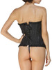 Casual Bowknot Lace-Up Ruffle Trim Corset
