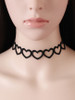 Casual Hollow Out Heart Velvet Choker Necklace Casual Hollow Out Heart Velvet Choker Necklace
