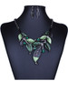 Casual A Suit Of Leaf Necklace And Earring