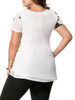 Casual Round Neck Printed Plus Size T-Shirt