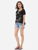 Casual Assorted Colors Printed Modern Delightful Round Neck Short-sleeve-t-shirt