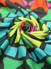 Casual Multi-Color Pattern Printed Round Beach Shawl