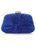 Casual Rhinestone Pleated Chain Evening Clutch Bag