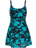 Casual Designed Spaghetti Strap Printed Swimwear