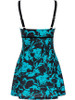 Casual Designed Spaghetti Strap Printed Swimwear