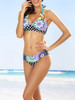 Casual Halter Polka Dot Printed Bikini
